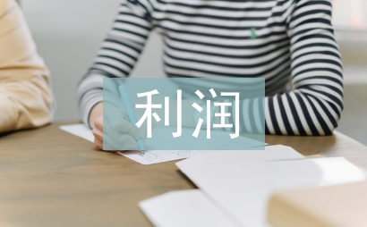 收入費用利潤實訓總結