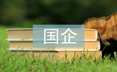 國企深化改革工作計劃