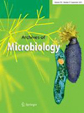 Archives Of Microbiology雜志