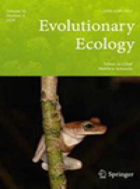 Evolutionary Ecology雜志