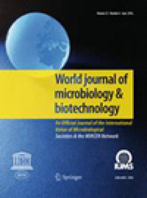 World Journal Of Microbiology & Biotechnology雜志