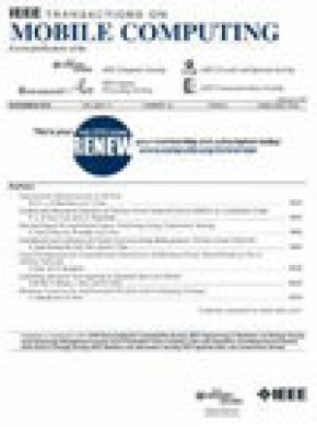 Ieee Transactions On Mobile Computing雜志
