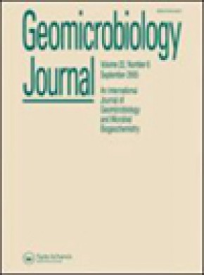 Geomicrobiology Journal雜志