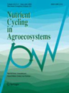 Nutrient Cycling In Agroecosystems雜志