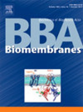 Biochimica Et Biophysica Acta-biomembranes雜志
