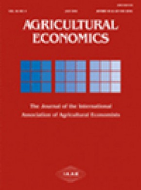 Agricultural Economics雜志