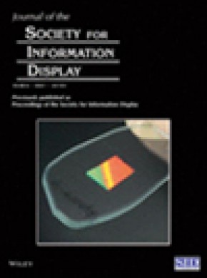 Journal Of The Society For Information Display雜志