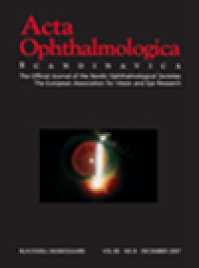 Acta Ophthalmologica雜志