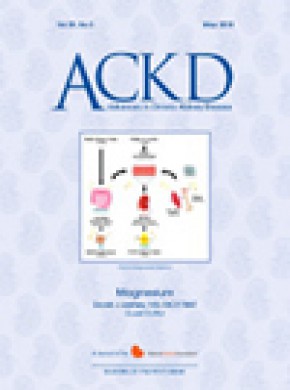 Advances In Chronic Kidney Disease雜志