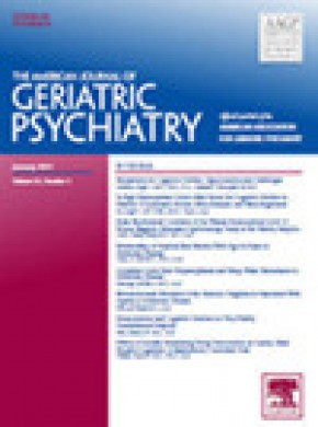 American Journal Of Geriatric Psychiatry雜志