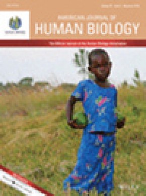 American Journal Of Human Biology雜志
