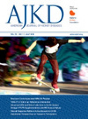 American Journal Of Kidney Diseases雜志