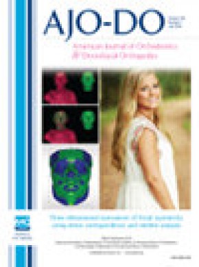 American Journal Of Orthodontics And Dentofacial Orthopedics雜志