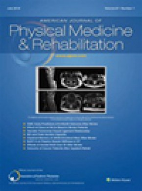 American Journal Of Physical Medicine & Rehabilitation雜志
