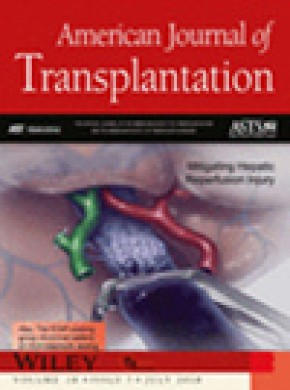 American Journal Of Transplantation雜志
