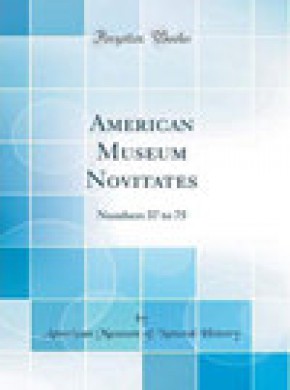 American Museum Novitates雜志
