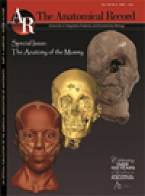 Anatomical Record-advances In Integrative Anatomy And Evolutionary Biology雜志