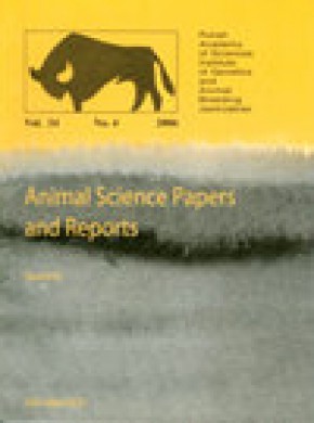Animal Science Papers And Reports雜志