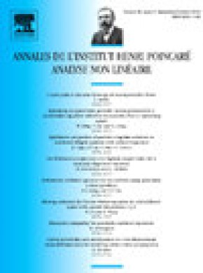 Annales De L Institut Henri Poincare-analyse Non Lineaire雜志