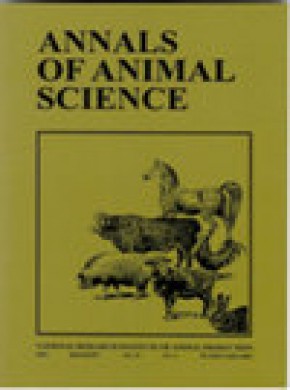 Annals Of Animal Science雜志