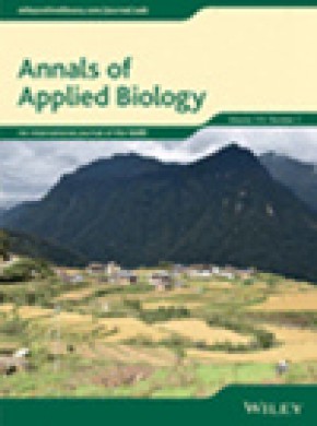 Annals Of Applied Biology雜志