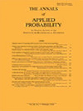 Annals Of Applied Probability