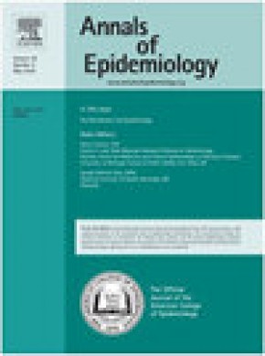 Annals Of Epidemiology雜志
