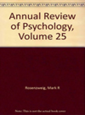 Annual Review Of Psychology雜志