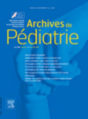 Archives De Pediatrie雜志