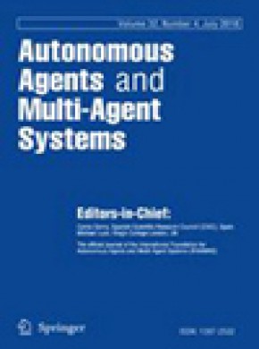 Autonomous Agents And Multi-agent Systems雜志