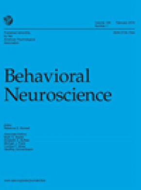 Behavioral Neuroscience雜志