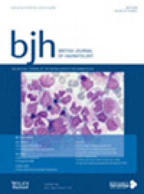 British Journal Of Haematology雜志