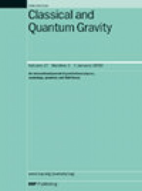 Classical And Quantum Gravity雜志
