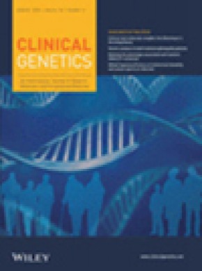 Clinical Genetics雜志