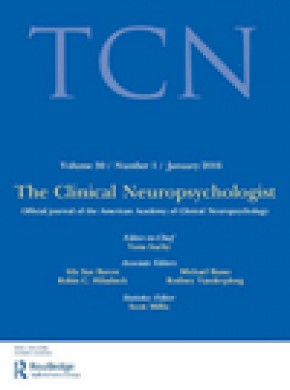 Clinical Neuropsychologist雜志