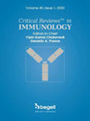 Critical Reviews In Immunology雜志