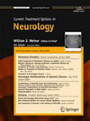 Current Treatment Options In Neurology雜志