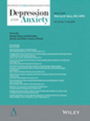 Depression And Anxiety雜志