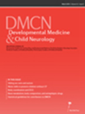Developmental Medicine And Child Neurology雜志