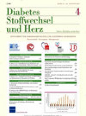 Diabetes Stoffwechsel Und Herz雜志