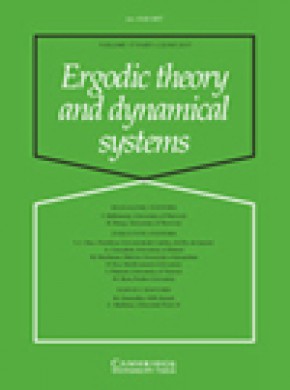 Ergodic Theory And Dynamical Systems雜志