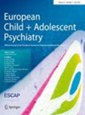 European Child & Adolescent Psychiatry雜志