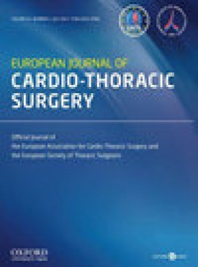 European Journal Of Cardio-thoracic Surgery雜志