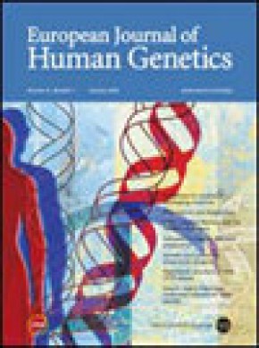 European Journal Of Human Genetics雜志