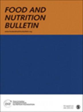 Food And Nutrition Bulletin雜志