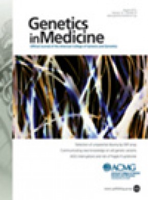 Genetics In Medicine雜志