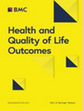 Health And Quality Of Life Outcomes雜志