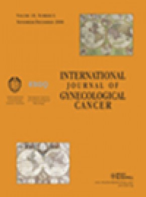 International Journal Of Gynecological Cancer雜志