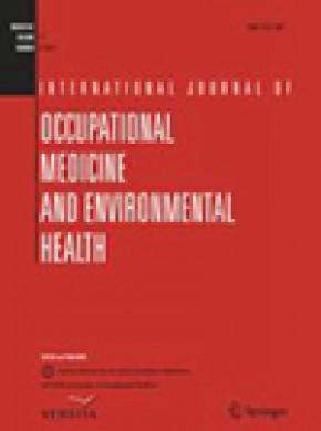 International Journal Of Occupational Medicine And Environmental Health雜志
