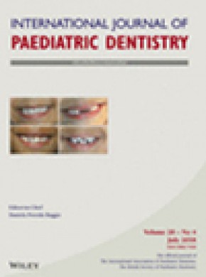 International Journal Of Paediatric Dentistry雜志